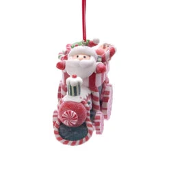 Kurt Adler Santa Gingerbread Train Ornament