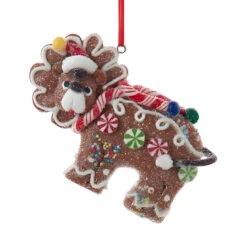 Kurt Adler Gingerbread Lion Ornament