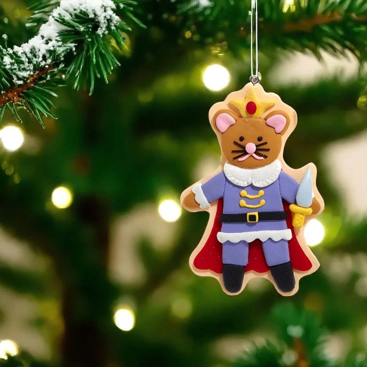 Kurt Adler Mouse King Nutcracker Cookie Ornament - Image 2