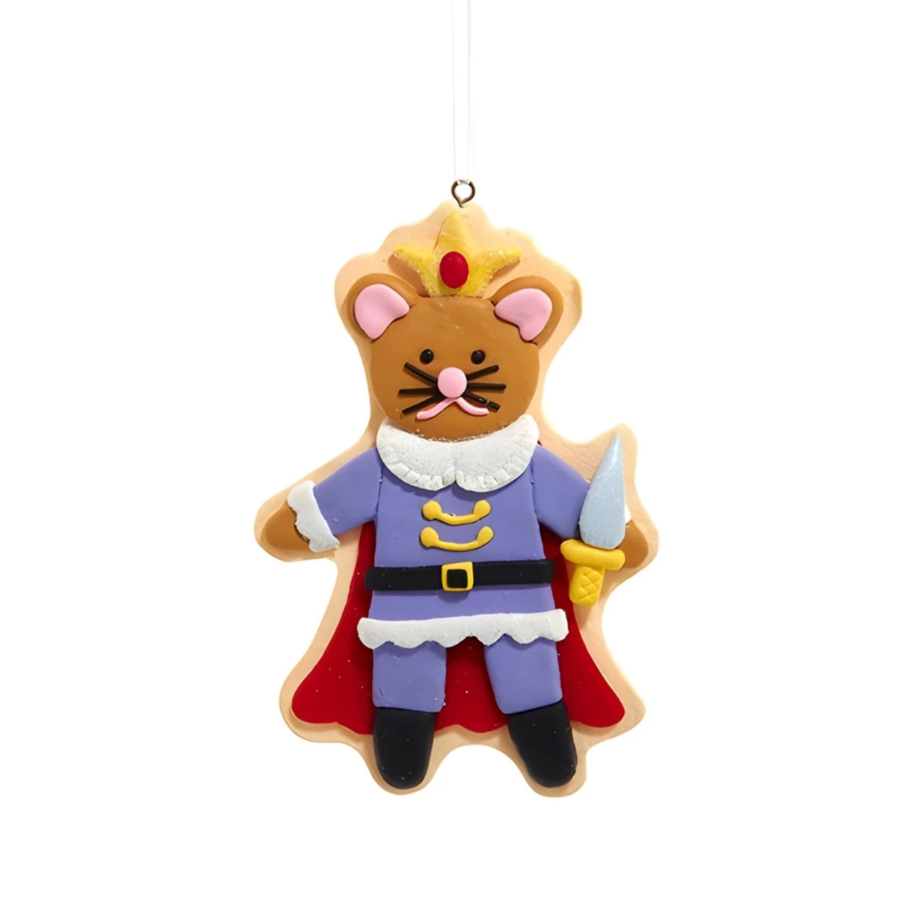 Kurt Adler Mouse King Nutcracker Cookie Ornament