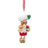 Kurt Adler Gingerbread Boy With Cupcake Ornament