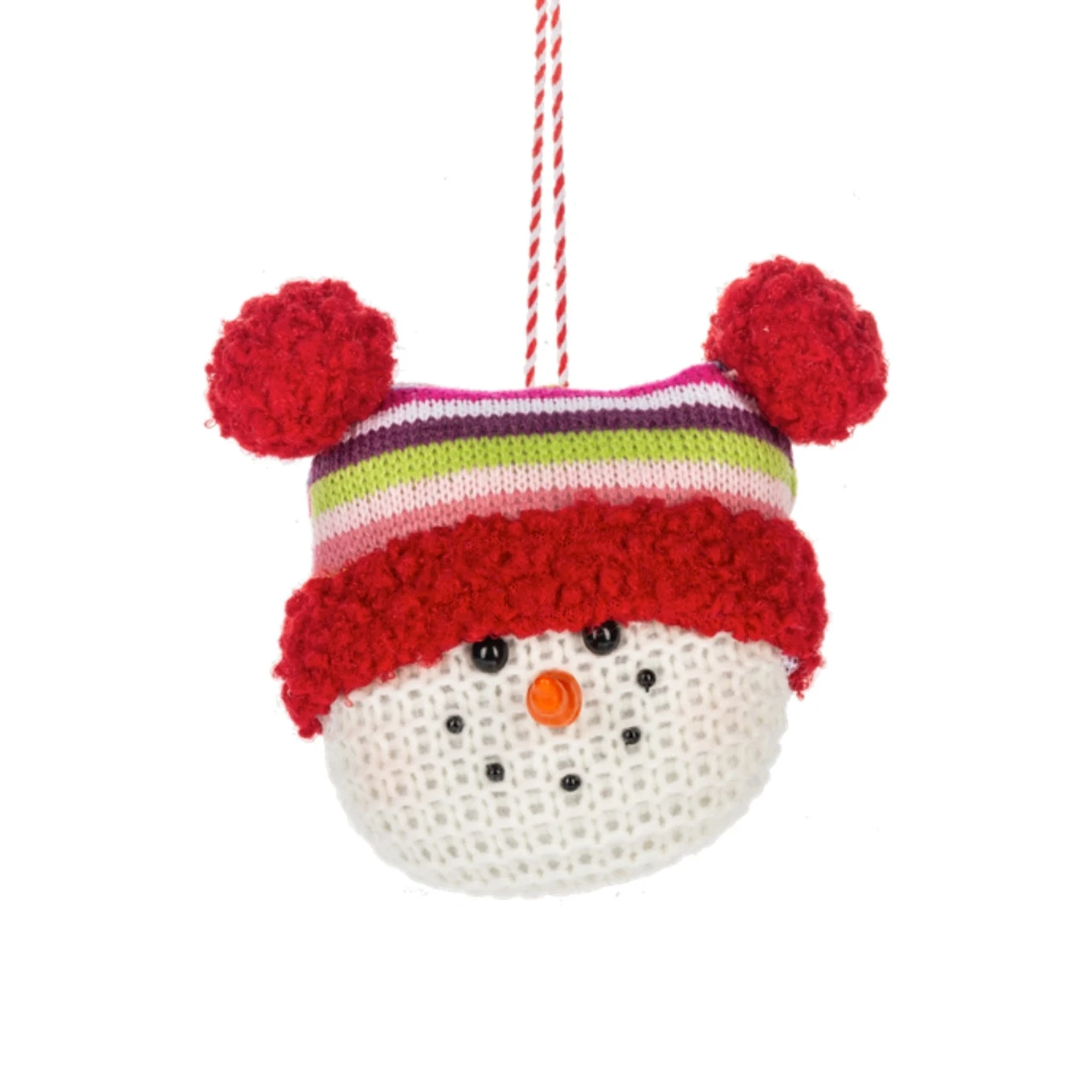 Crochet Snowman Ornament