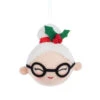 Stuffed Christmas Icons Mrs. Claus Ornament