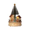Lumineo LED Wood Village With Tree Scene With Music And Motion