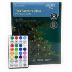 Lumineo Easy Loop Multicolor Christmas Tree Lights With Remote Control 14 Functions!
