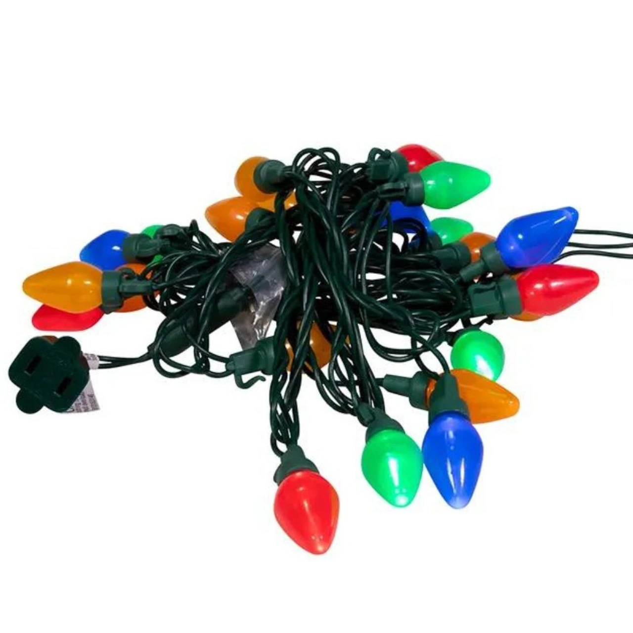 Kurt Adler 25 LED Multi-Color Pear C7 Shaped Lights With Green Wire - Image 3