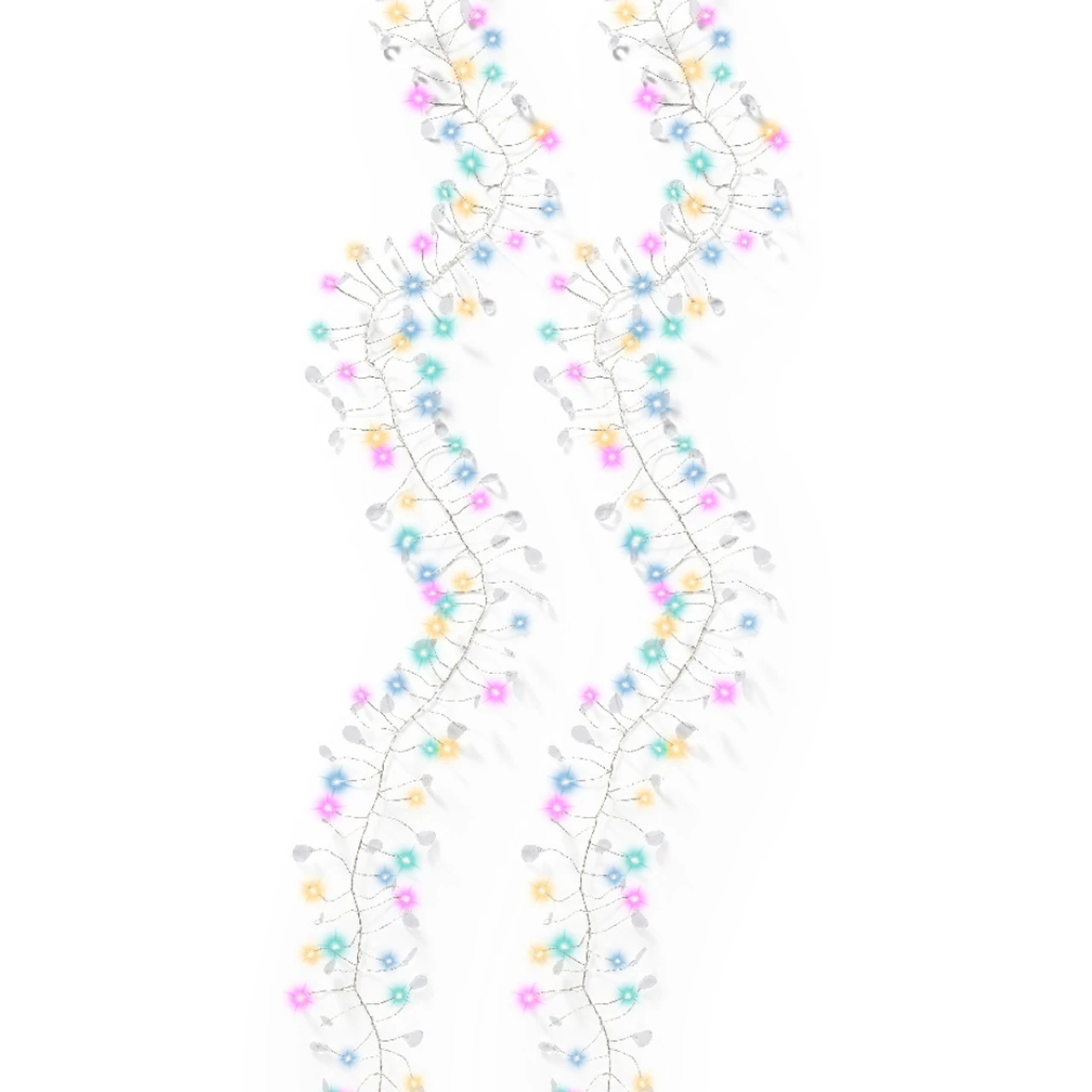 Lumineo 80 LED Soft Multi Color Micro Wire String Lights