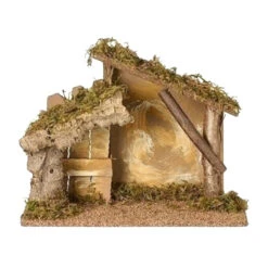 Fontanini - 9 Inch Stable For 5 Inch Figures