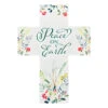 Peace On Earth Holiday Cross Figurine