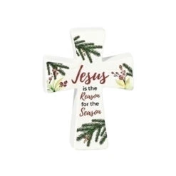 Floral Cross - Jesus Is Reason
