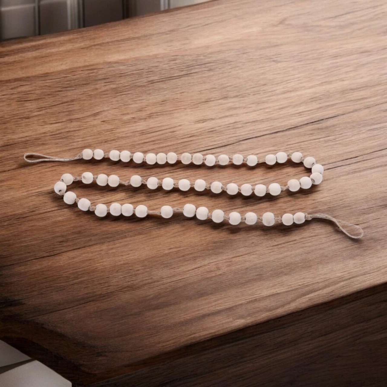 White Bead Garland - Image 2