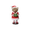 Bear In Red Dress Figurine