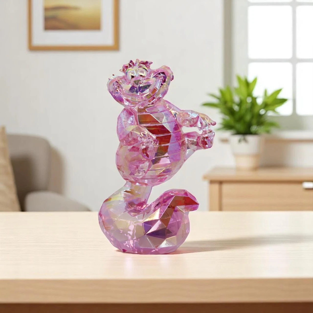 Cheshire Cat Facets Figurine - Image 2