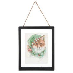 Winter Woodland Fox In Frame
