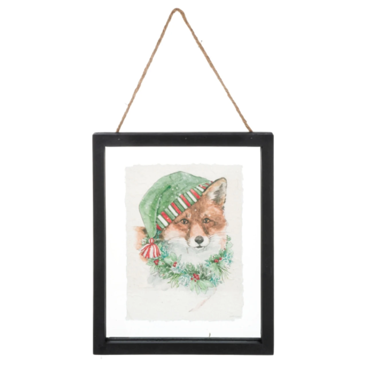 Winter Woodland Fox In Frame
