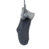 Knitted Grey Holiday Stocking