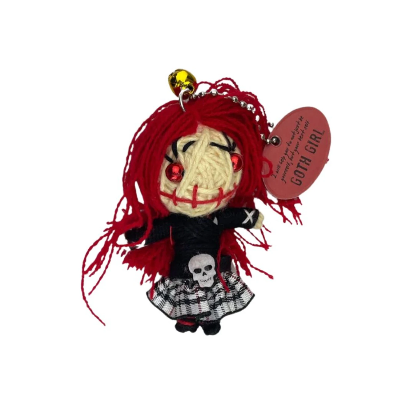 Voodoo Doll - Goth Girl Charm - Image 2
