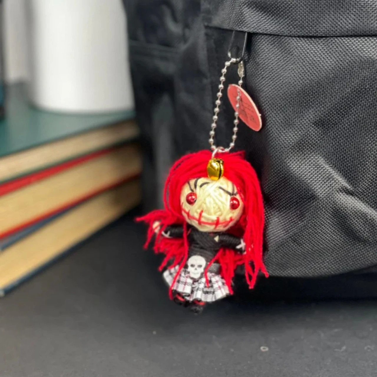 Voodoo Doll - Goth Girl Charm - Image 4