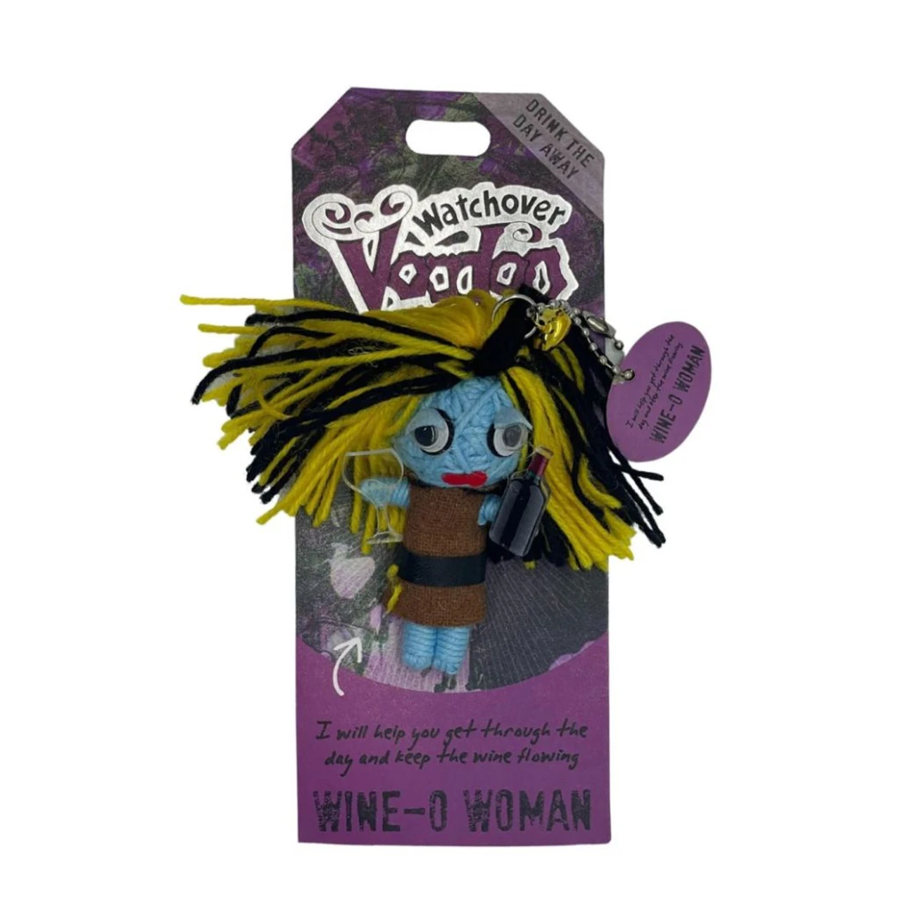 Voodoo Doll - Wine-O Woman Charm