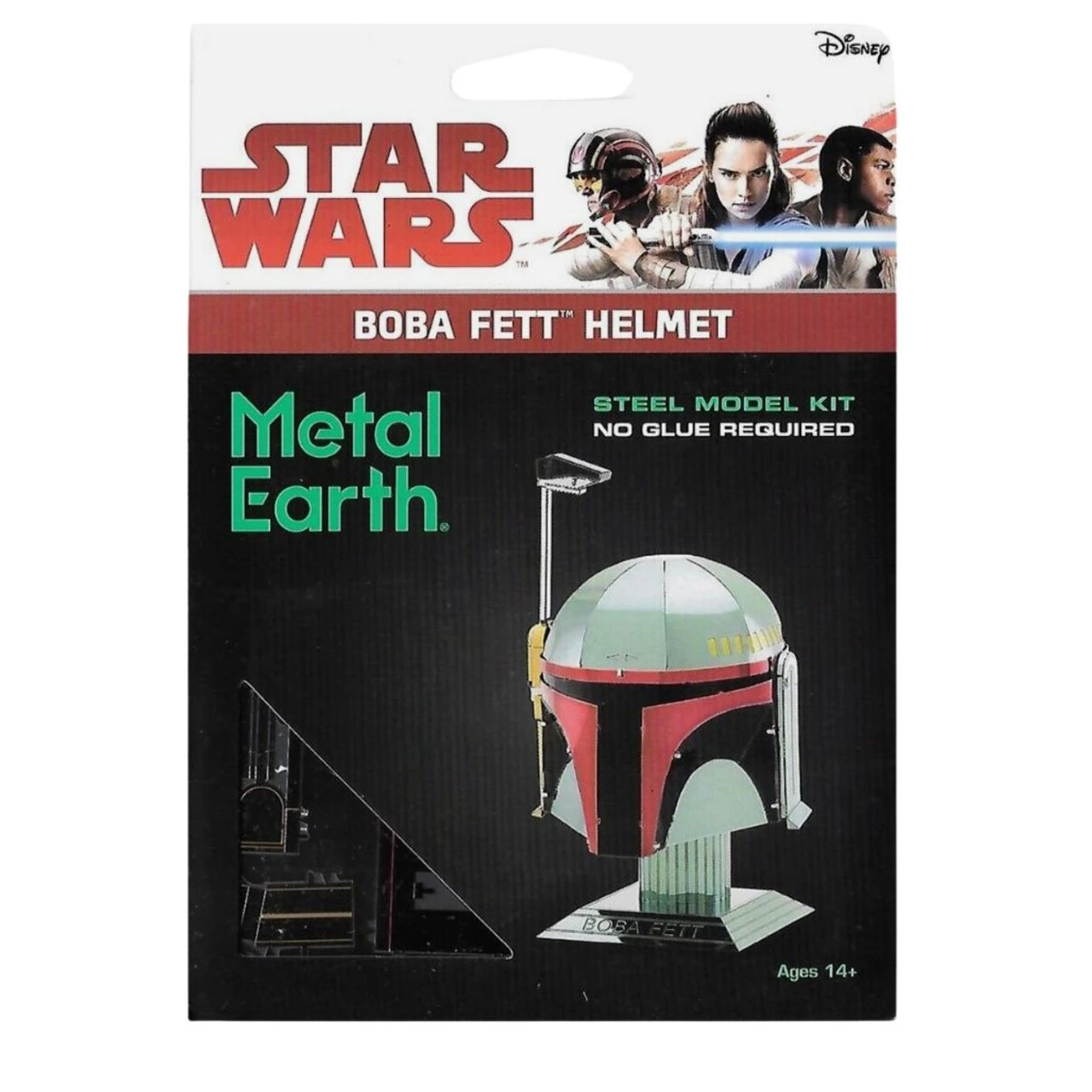Star Wars Boba Fett Helmet Steel Model Kit - Image 2
