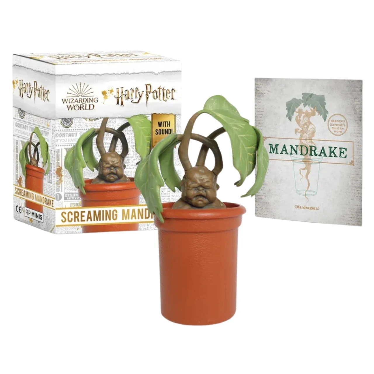 Harry Potter Screaming Mandrake Mini With Sound