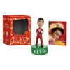 Christmas With Elvis Musical Bobblehead And Mini Book Set