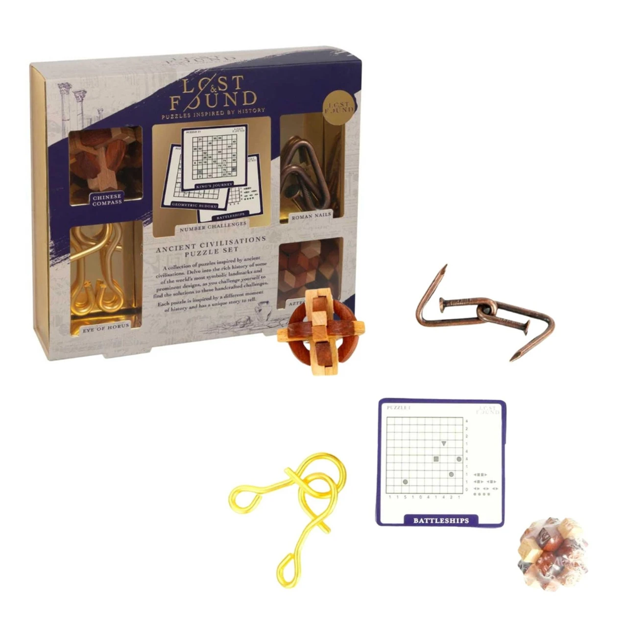 Lost & Found Ancient Civilization Puzzle Set - Image 3
