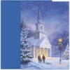 Snowy Church Card Set