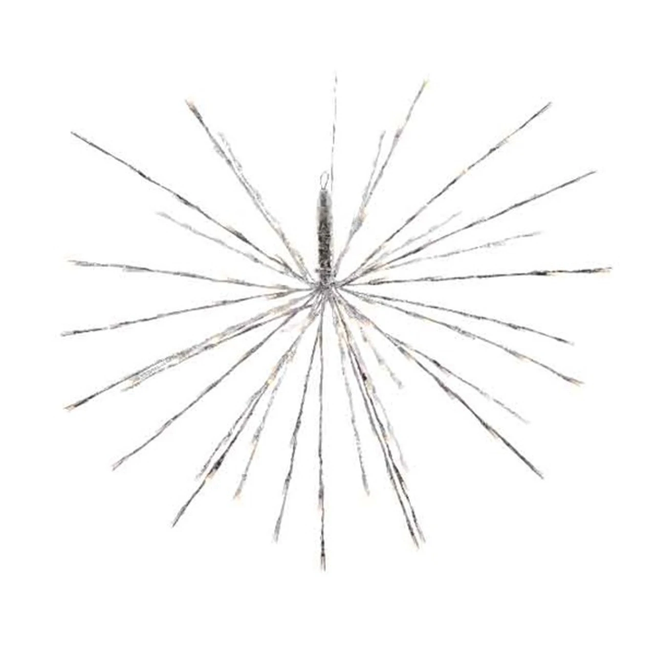 Lumineo 160 LED Warm White Flashing 27" Polestar Silver Wire - Image 2