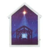 Night Miracle In The Manger LED Canvas