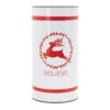 White Believe Holiday Container