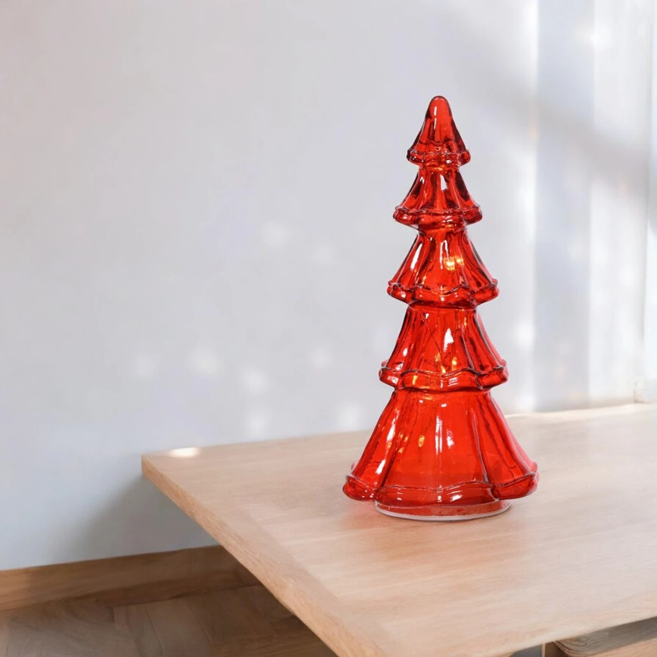 Lumineo Tall Micro LED Red Tree - Image 2