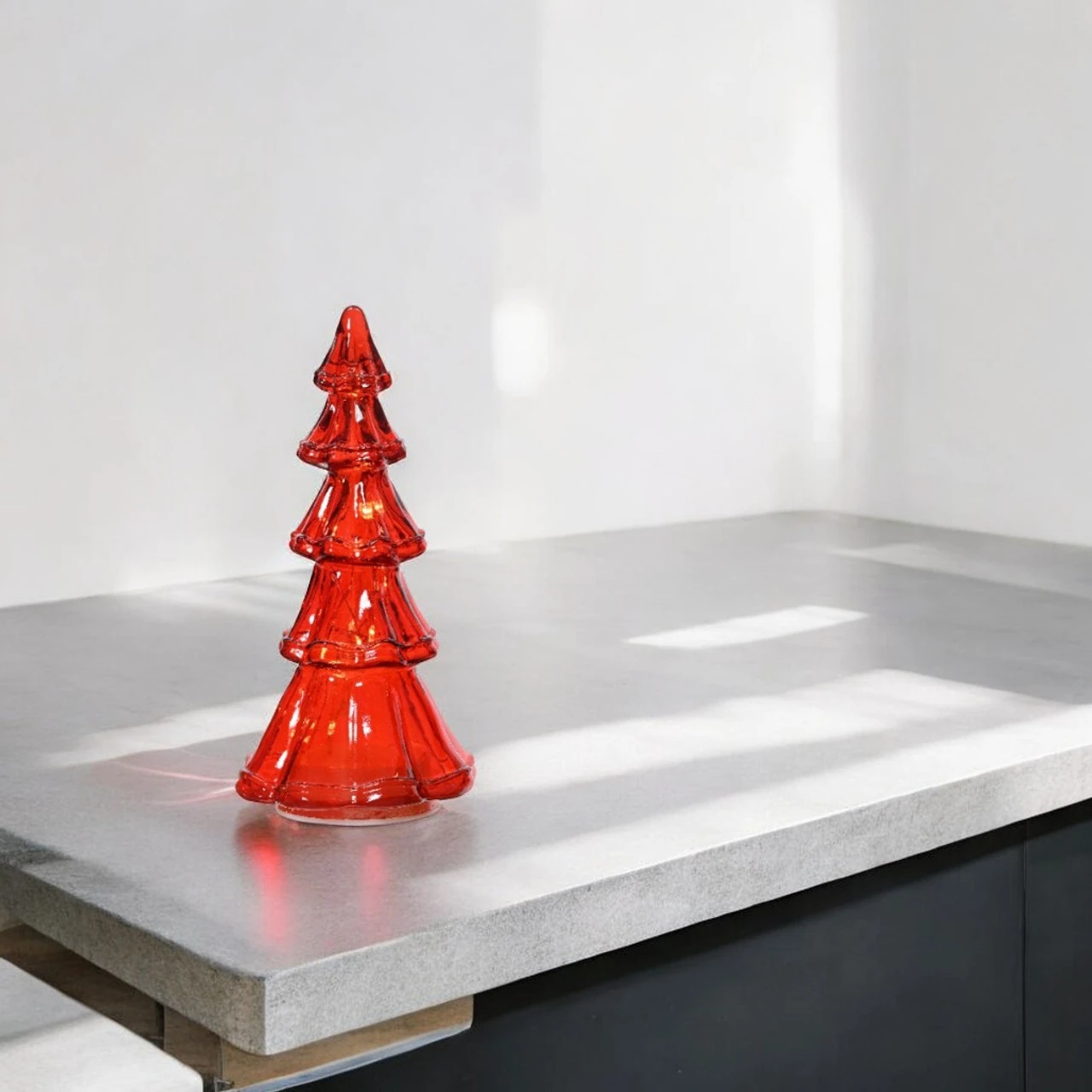 Lumineo Small Micro LED Red Tree - Image 2