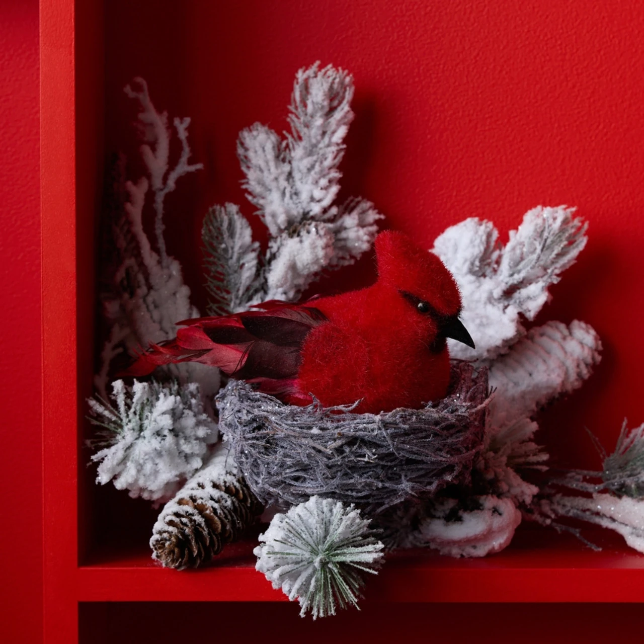 Feather Cardinal Figurine - Image 3