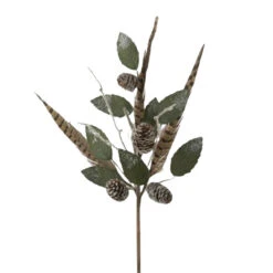 Pinecone And Feather Spray