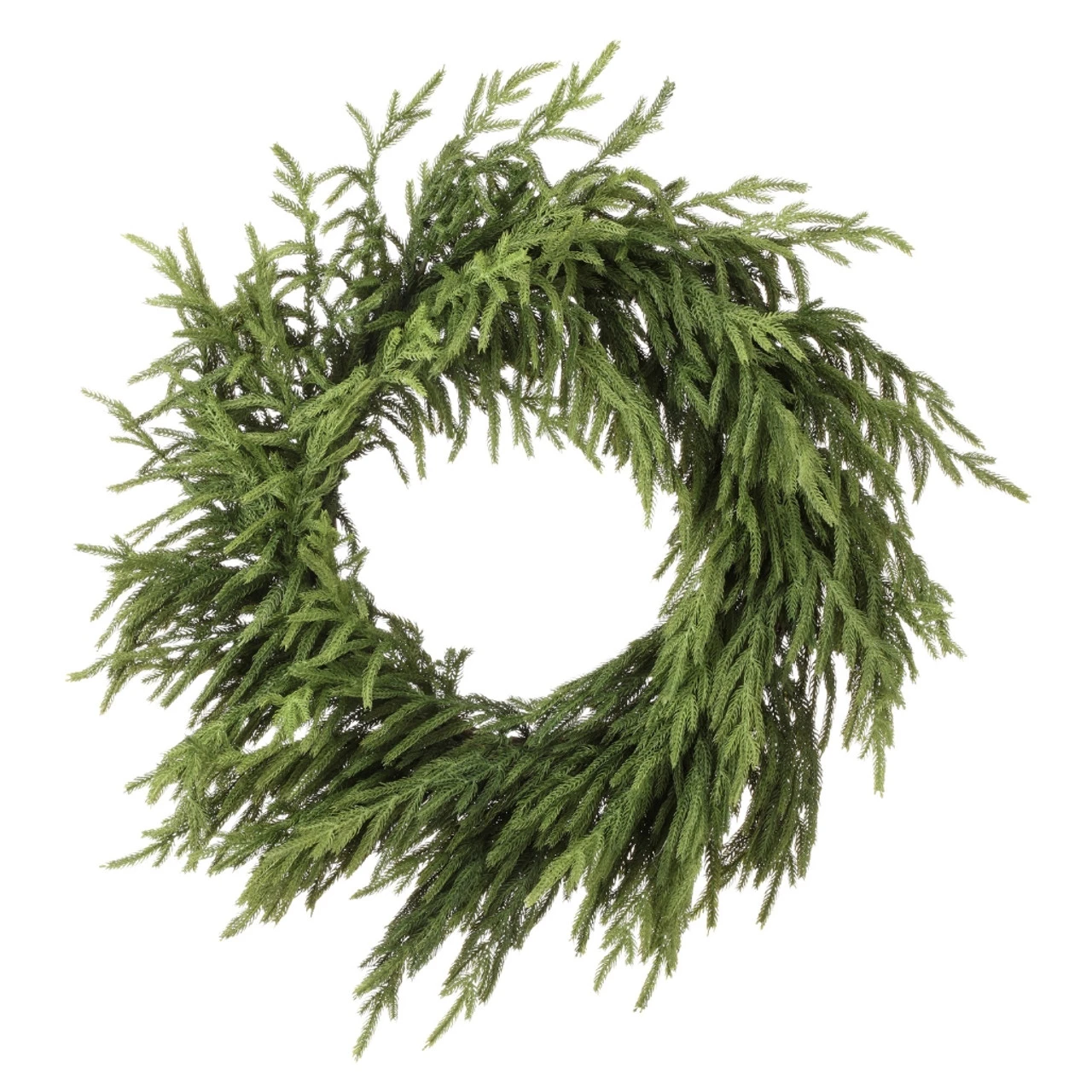 30in Just Cut Natural Touch Norfolk Pine Wreath