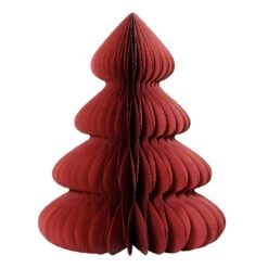 Large Red Paper Tree
