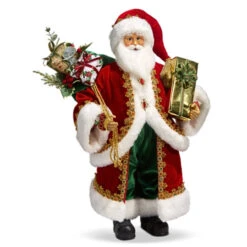 Regal Jeweled Santa