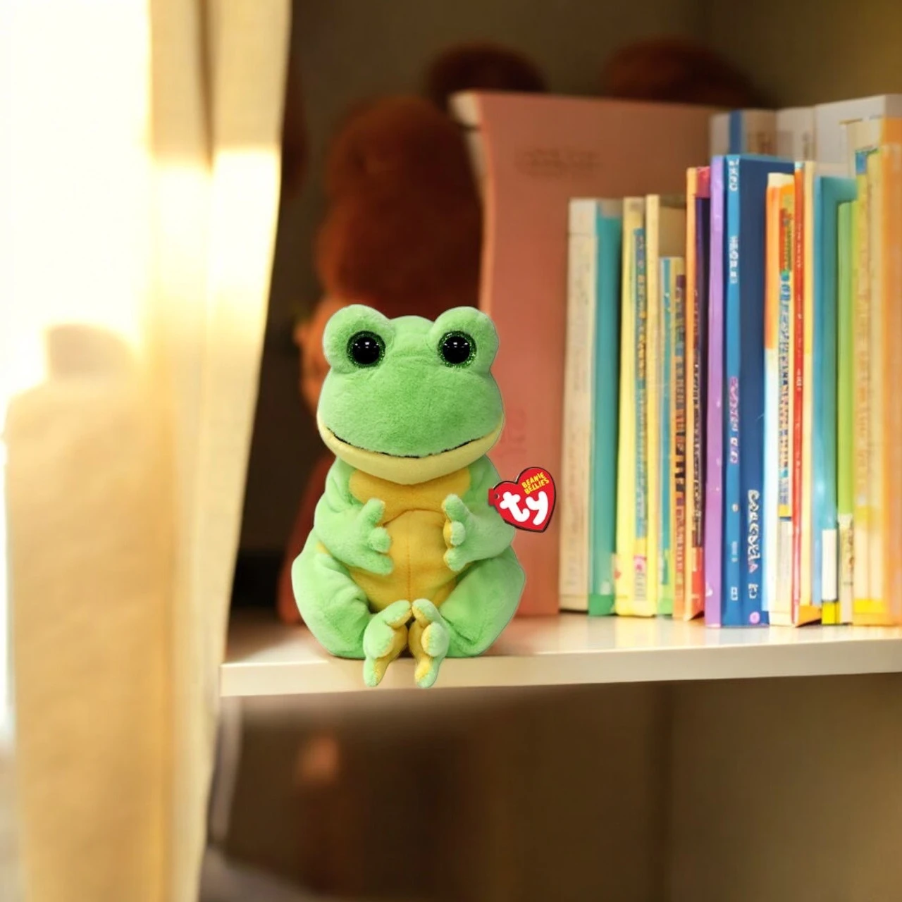 Snapper Green Frog Plush - Image 2