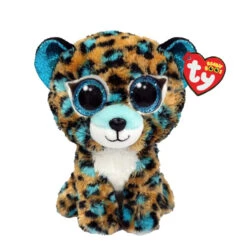 Cobalt Blue Leopard Beanie Boo