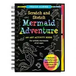 Mermaid Adventure Scratch & Sketch Art Activity Book