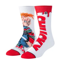 Chucky's Revenge Knit Crew Socks