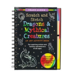 Dragons & Mythical Creatures Scratch & Sketch Art Activity Book