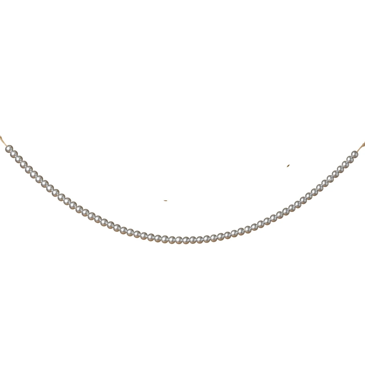 Silver Beaded Garland