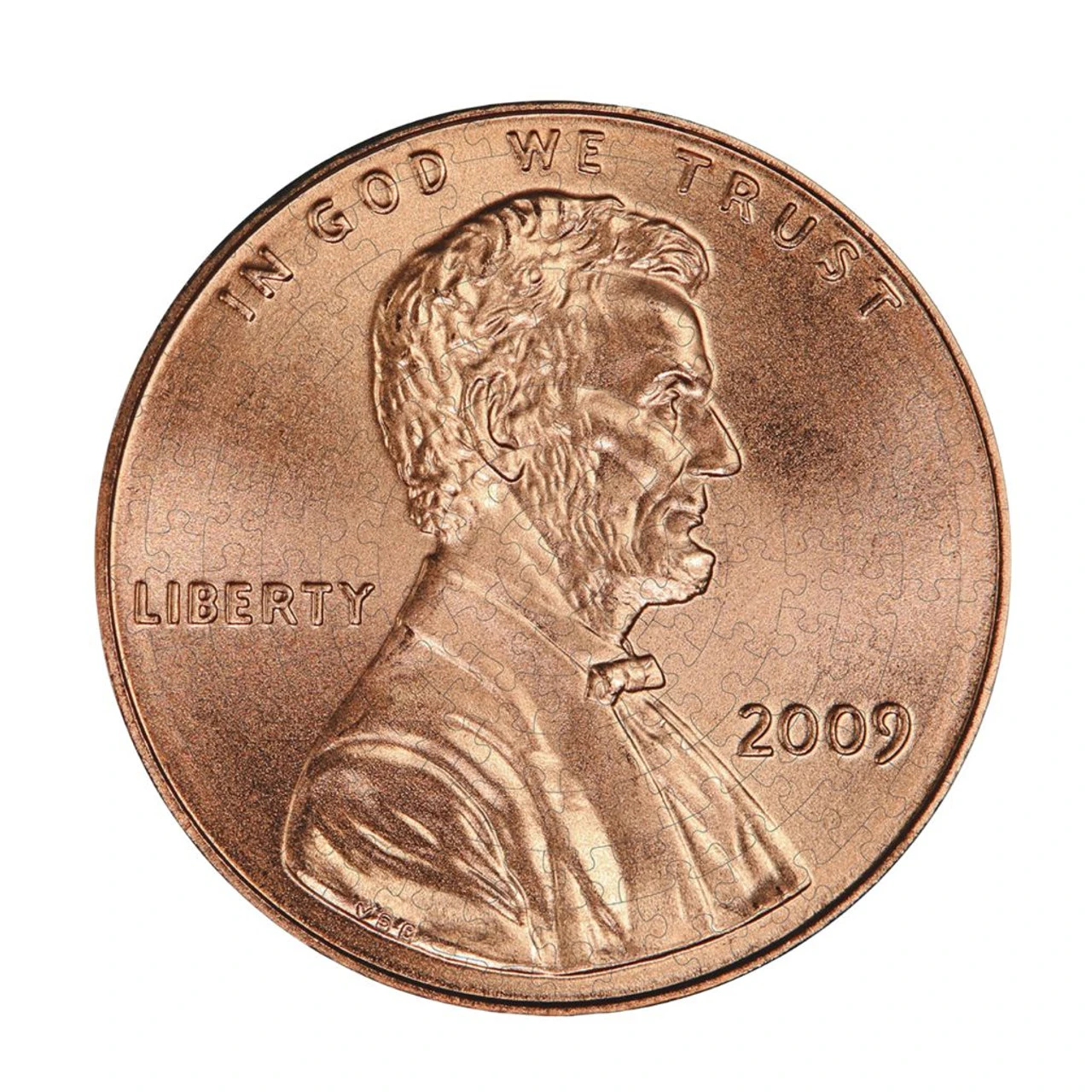 Lincoln Penny 1000pc Puzzle - Image 2