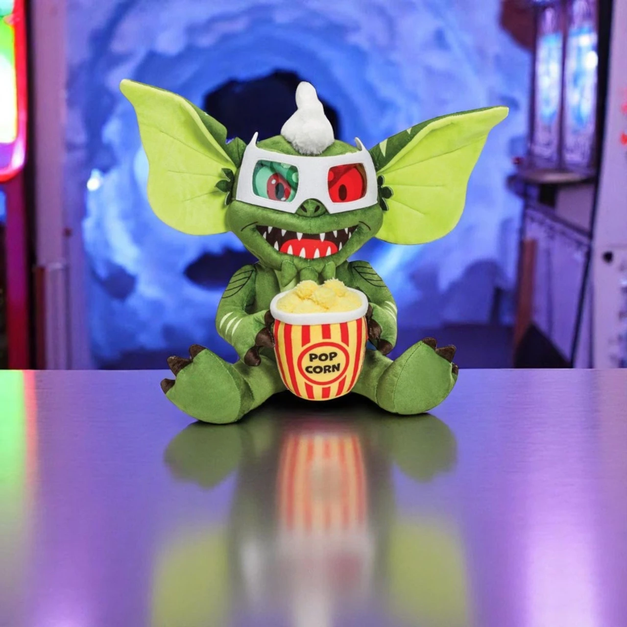 Gremlins Hug Me Stripe Plush With Popcorn - Image 4