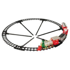 Lumineo Battery Operated Christmas Tree Train Set