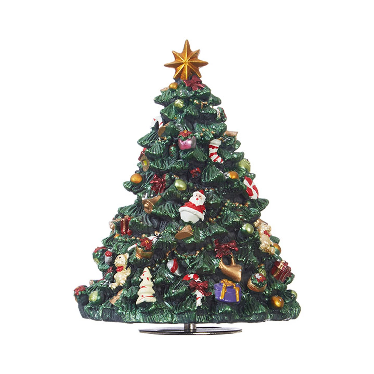 Musical Wind Up Rotating Tree