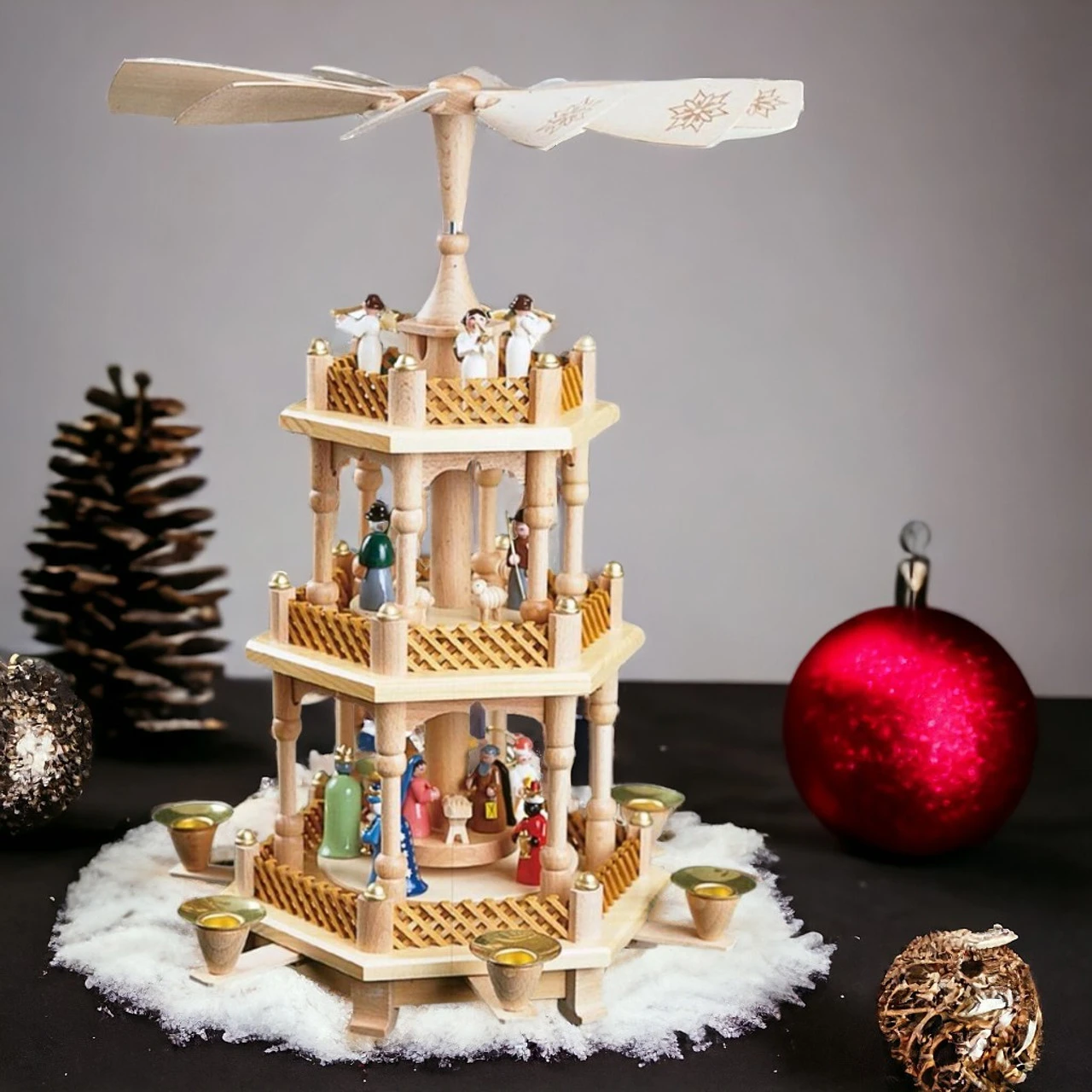 3-Tier Nativity Pyramid - Image 2