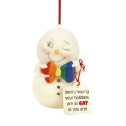 Department 56 Snowpinions - Hope Your Holidays Are Gay Ornament